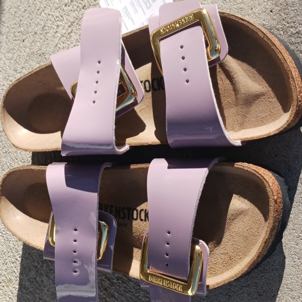 Birkenstock Sydney Luxe Buckle, Size 39, New In Box - Picture 4 of 4